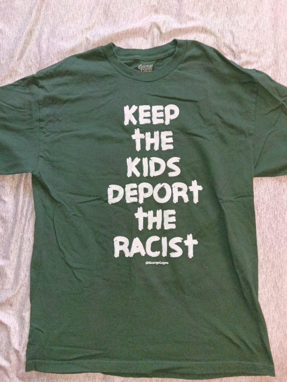 Political/Social Justice T-Shirt Lot (8 Large Men's Shirts/1 XL Men's Shirt)